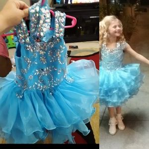 Baby Blue Cupcake Dress